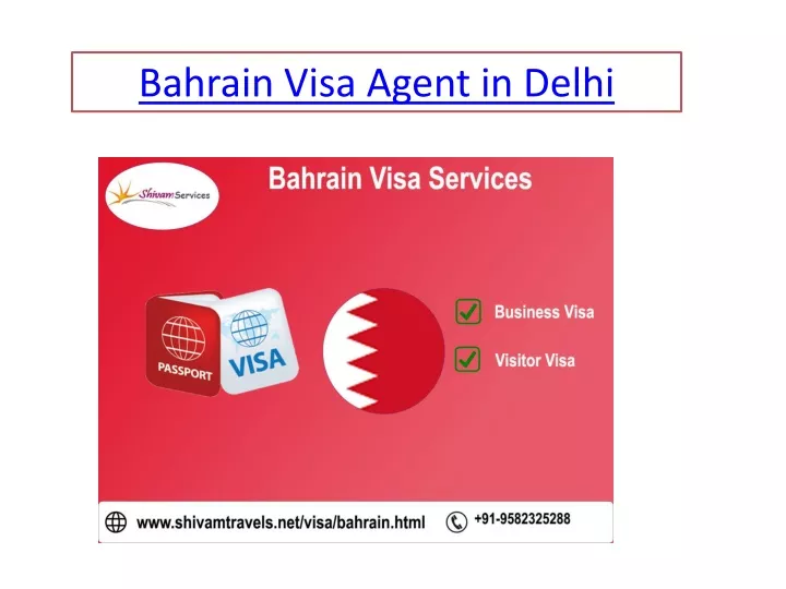 bahrain visa agent in delhi