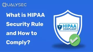 HIPAA Security Rule: Key Elements and Best Practices for 2024