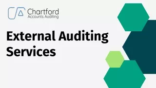 Understanding the Importance of External Auditing Services