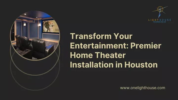 transform your entertainment premier home theater