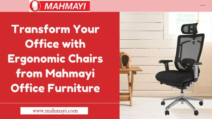 transform your office with ergonomic chairs from