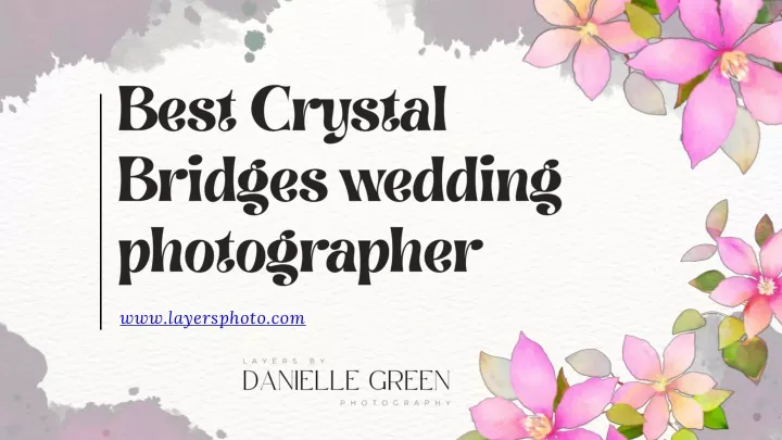 best crystal bridges wedding photographer