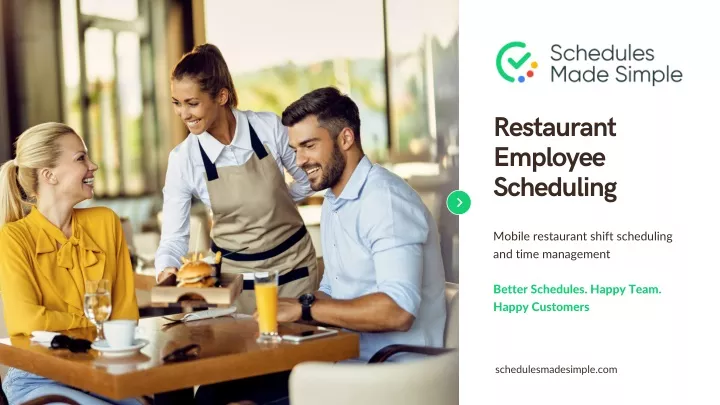 restaurant employee scheduling