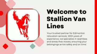 Stallion Van Lines: Premier Edmonton Relocation Services