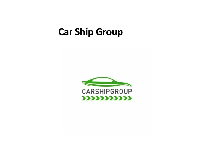 car ship group