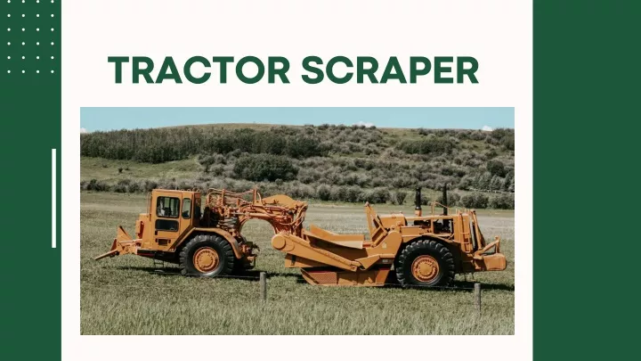 tractor scraper