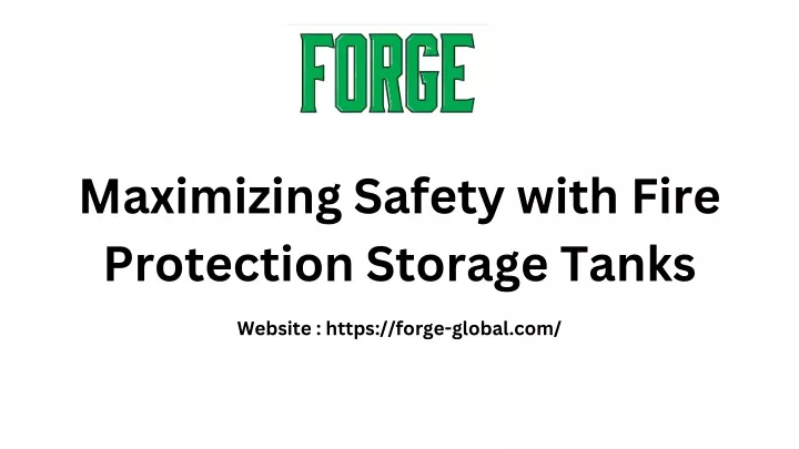 maximizing safety with fire protection storage