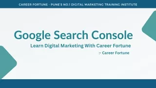 Career Fortune - Digital Marketing Course In Pune