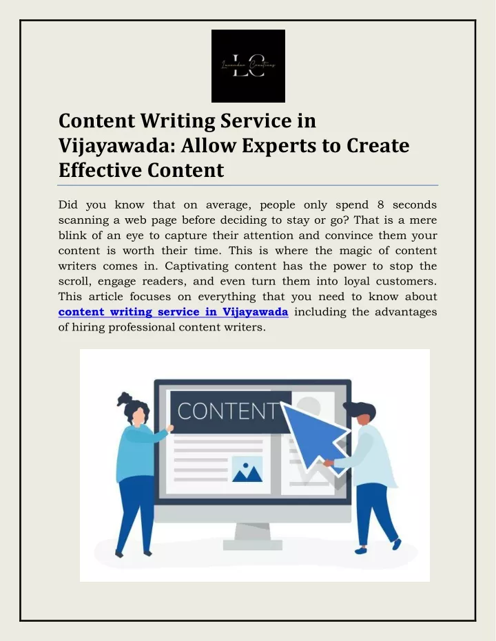 content writing service in vijayawada allow