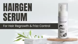 HairGen Serum for Hair Regrowth & Frizz Control