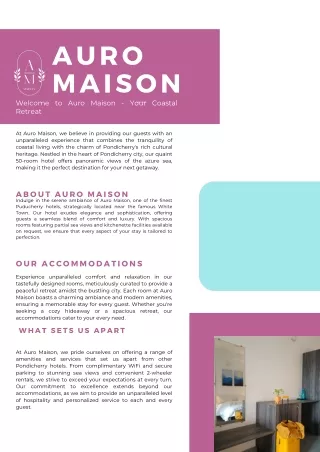 PDF for Auro Maison 3
