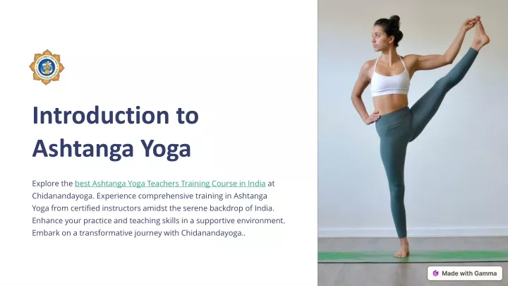 introduction to ashtanga yoga