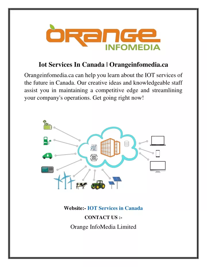 iot services in canada orangeinfomedia ca