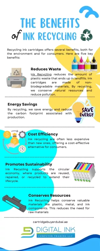 Benefits of Ink Recycling | Digital Ink