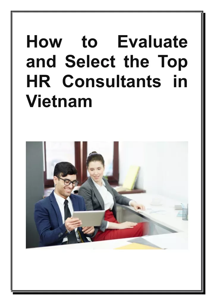 how to evaluate and select the top hr consultants