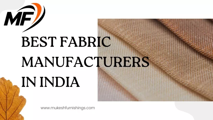 best fabric manufacturers in india