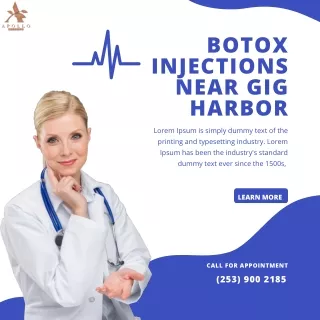 Botox Injections near Gig Harbor