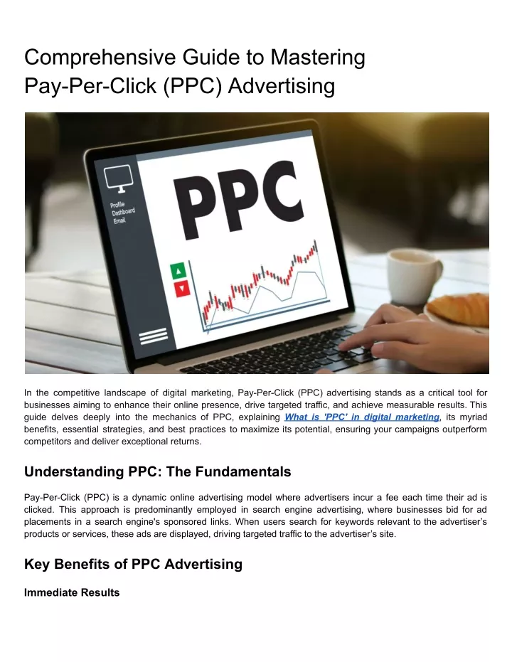 comprehensive guide to mastering pay per click