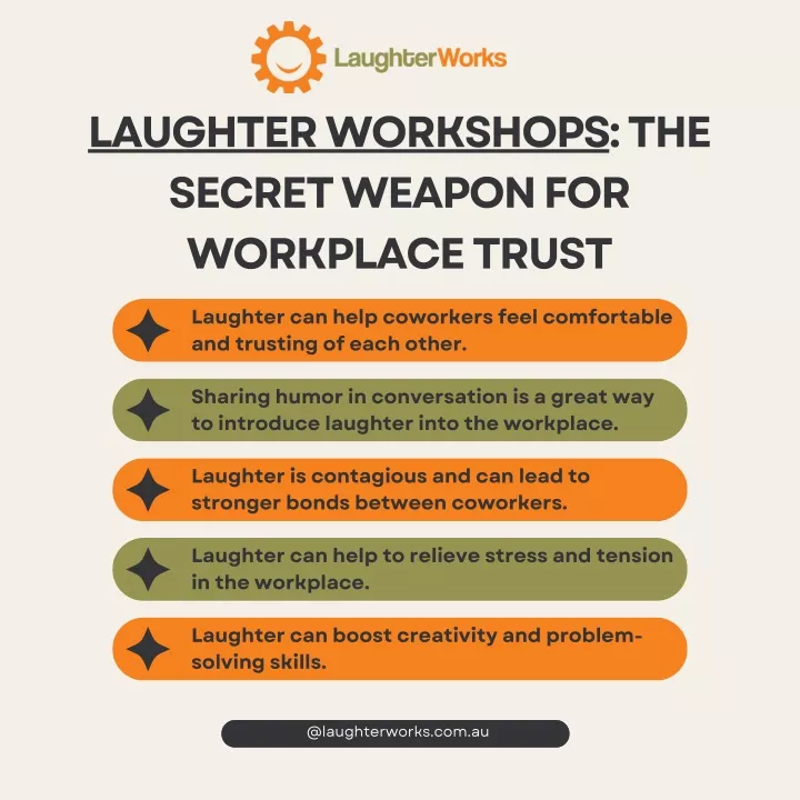 laughter workshops the secret weapon