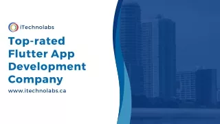 Top Flutter App Development Company in Canada