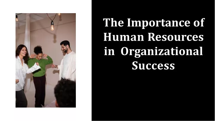 the importance of human resources