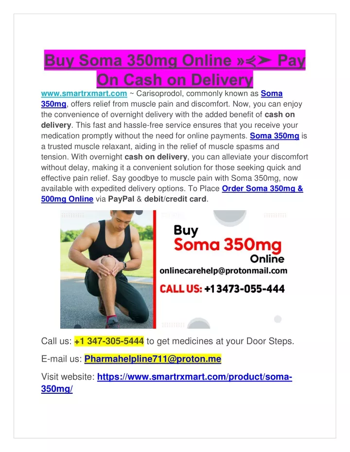 buy soma 350mg online on cash on delivery