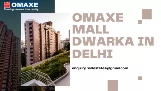 Specialty Shops at Omaxe Mall Dwarka