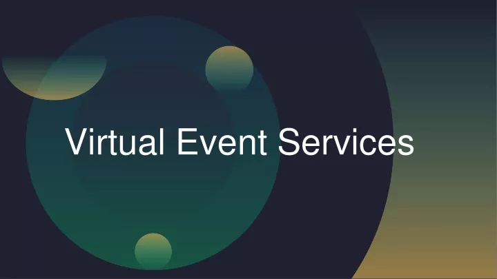 virtual event services