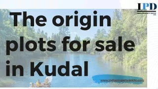 _ The origin plots for sale in Kudal