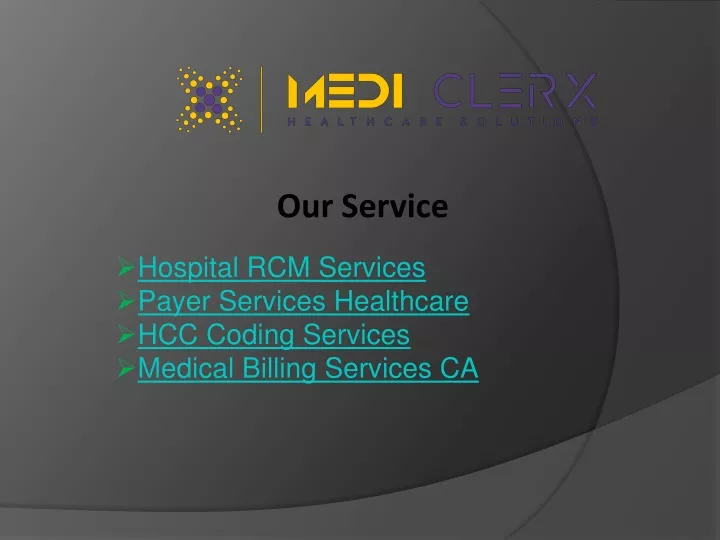 our service