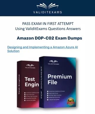 DOP-C02 Updated Exams Questions Validitexams Exam Dumps