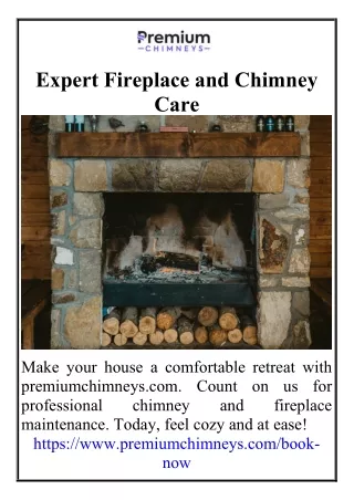 Expert Fireplace and Chimney Care