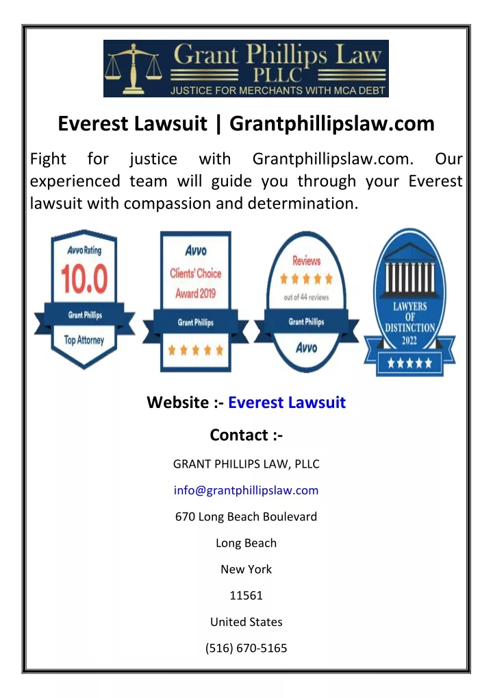 everest lawsuit grantphillipslaw com