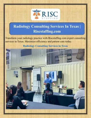 Radiology Consulting Services In Texas Riscstaffing.com - Copy