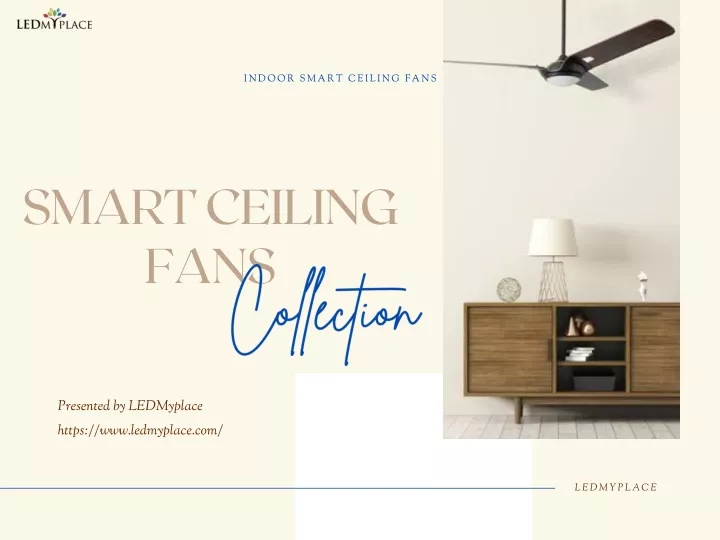 indoor smart ceiling fans