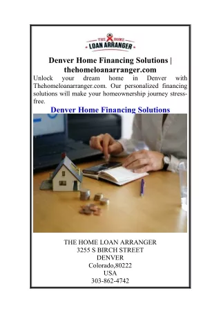 Denver Home Financing Solutions  thehomeloanarranger.com.pdf1