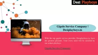 Gigolo Service Company Desiplayboys.in