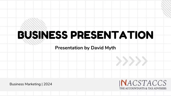 business presentation