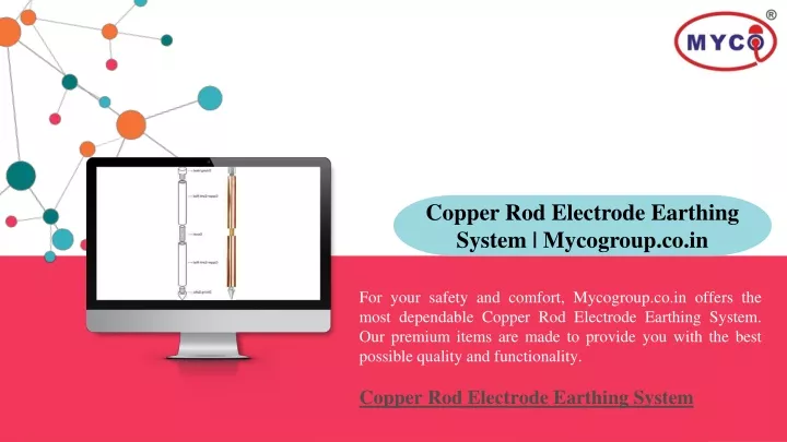 copper rod electrode earthing system mycogroup