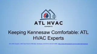 Keeping Kennesaw Comfortable_ ATL HVAC Experts