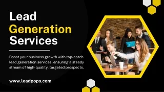 Lead Generation Services - Leadpops.com