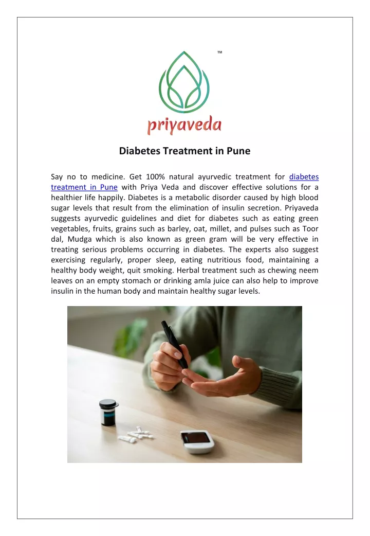 diabetes treatment in pune