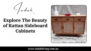 Explore The Beauty of Rattan Sideboard Cabinets