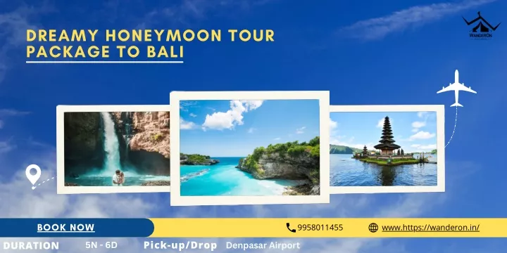 dreamy honeymoon tour package to bali