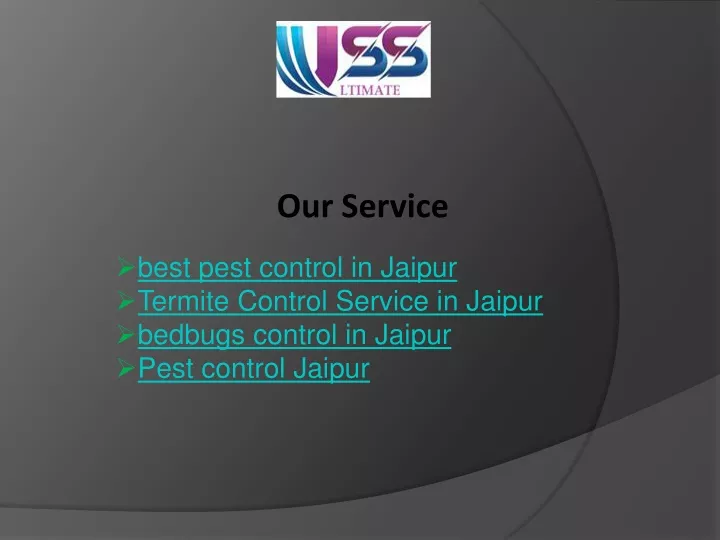 our service