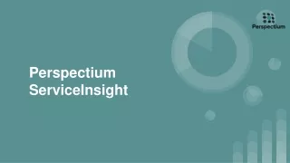 Perspectium ServiceInsight