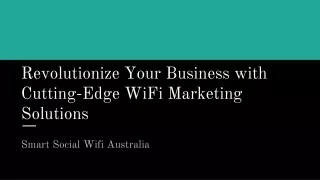 Social Media Wifi | Social Wifi Marketing Solution Australia | Smart Wifi Brisba