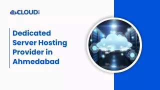 Dedicated Server Hosting Provider in Ahmedabad