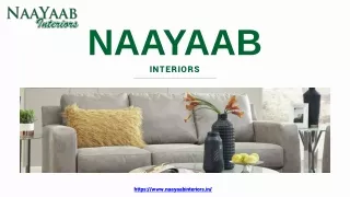 "Naayaab Interior: Exclusive Discount Furniture Stores in Vizag"