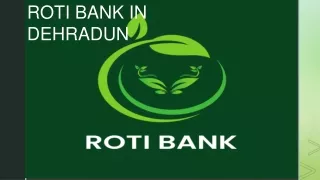 Roti Bank in Delhi